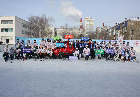 В Уфе стартовал V хоккейный турнир среди школьных команд на Кубок ОДК-УМПО