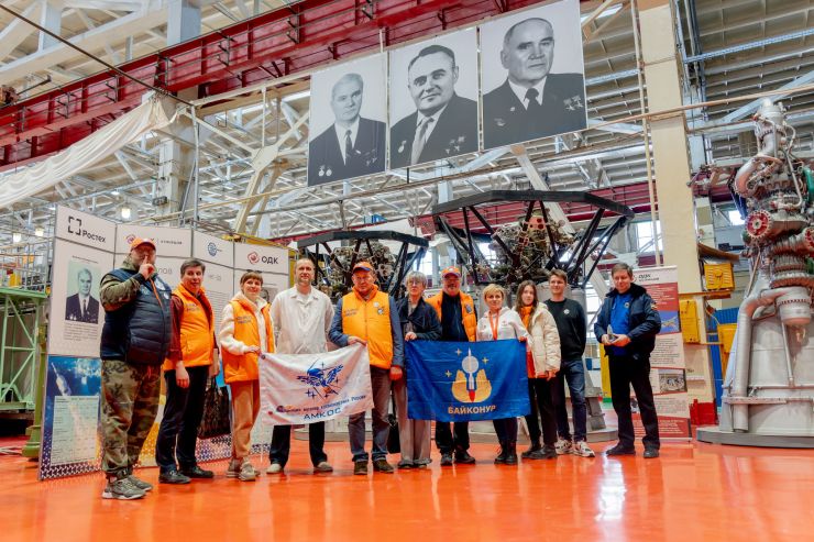 ОДК-Кузнецов принял участников международного автопробега «Земная орбита Юрия Гагарина. Поехали!»