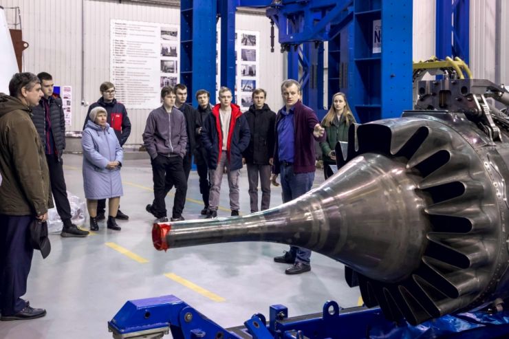 ОДК-Сатурн знакомит молодежь региона с производством газотурбинной техники 