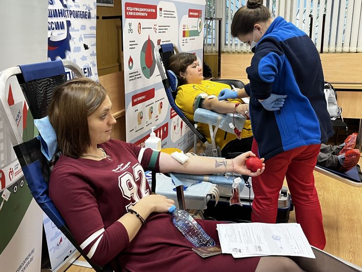 ММП имени В.В. Чернышева и ФМБА «Центр крови» совместно популяризируют донорство крови 