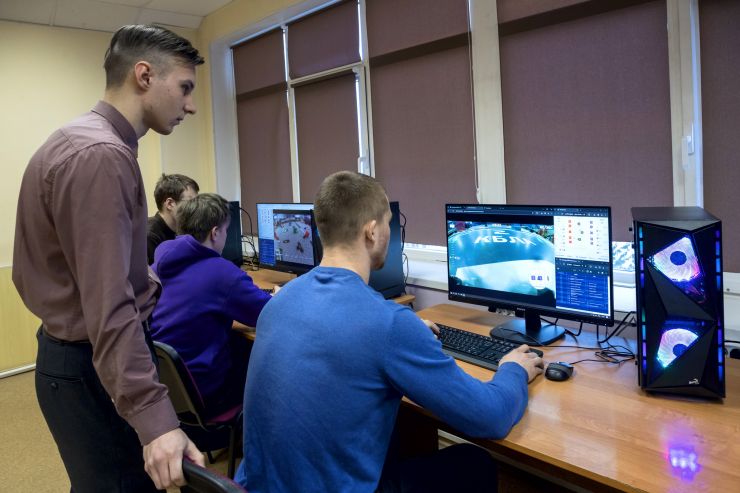 Команда ОДК-Сатурн приняла участие в четвертьфинале Всероссийского конкурса «Кибердром.2024» 
