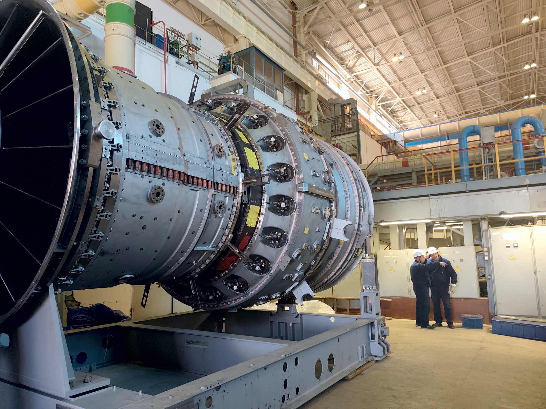 ОДК поставила вторую серийную турбину большой мощности ГТД-110М для Юга России