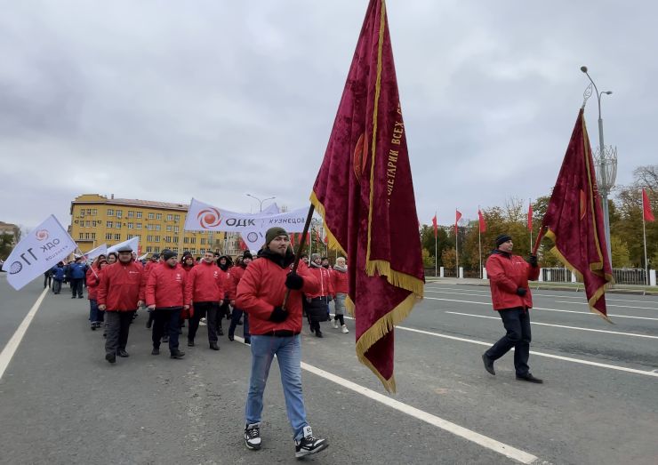 Работники ОДК-Кузнецов приняли участие в Параде Памяти