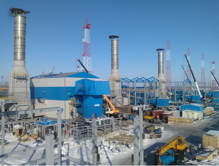 ОДК установила газоперекачивающее оборудование на месторождении газа «Заполярное» на Ямале