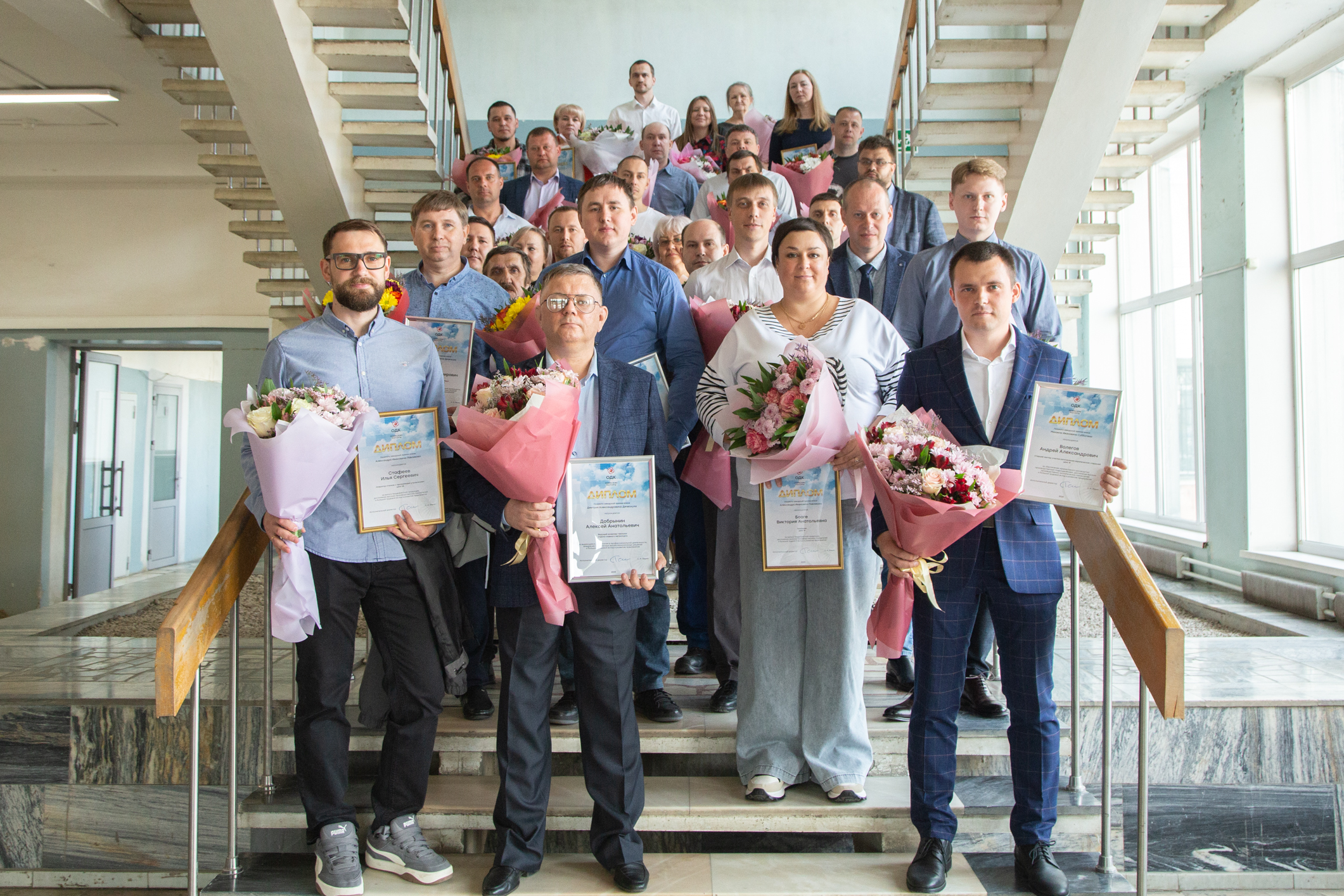 Лауреаты заводских премий «ОДК-Пермские моторы» за 2025 год