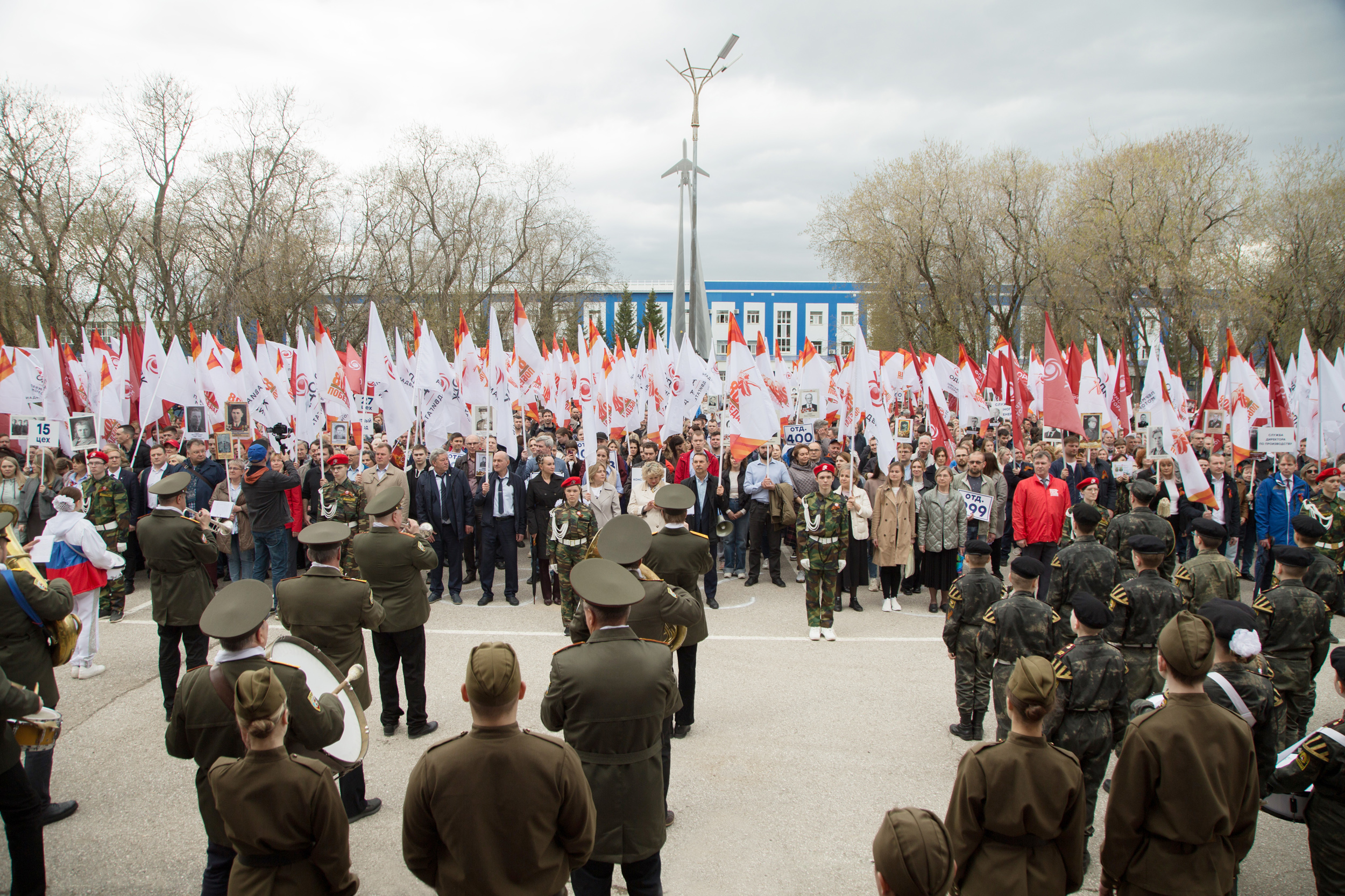 Пермские моторостроители провели акцию «Бессмертный цех»
