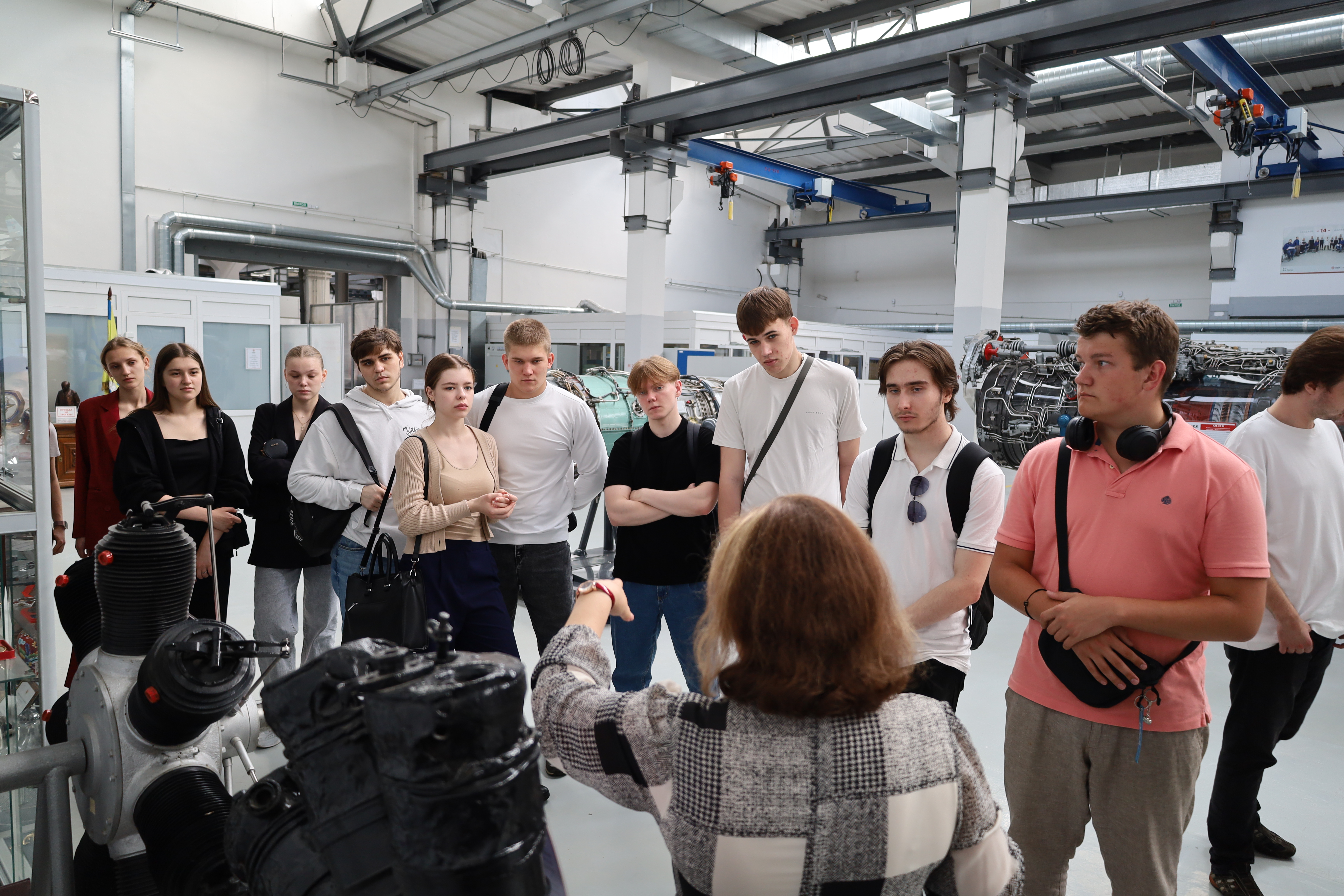 На ПК «Салют» студенты МАИ изучили передовые технологии двигателестроения