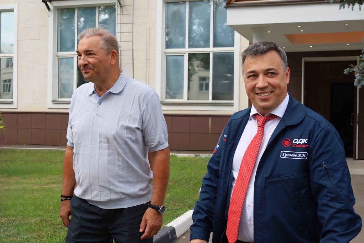 Владислав Третьяк и Алексей Громов 